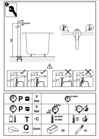 	Змішувач для ванної Roca Atlas окремий SoftTurn Evershine хром A5A2790C00