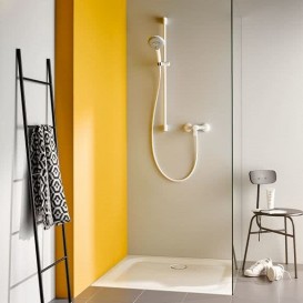 Смеситель для душа Kludi Pure&Easy однорычажный  белый 378419165