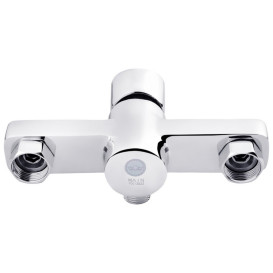 Змішувач для душу Kroner KRM Main-C050 з душовим гарнітуром хром CV018618