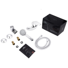 Смеситель для душа Kroner KRP Konstante-C050 с душевым гарнитуром хром CV023586