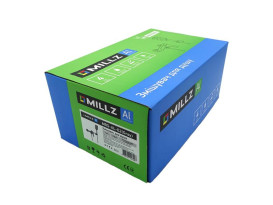 Змішувач для душу Millz одноважільний з душовим гарнітуром сірий MRS-AL-E2(Gray)