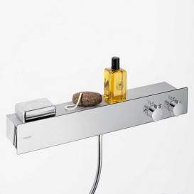 Смеситель для душа настенный двухвентильный с термостатом Hansgrohe ShowerTablet хром 13102000