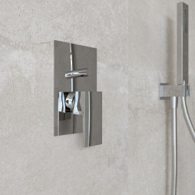 Змішувач для душу Ponsi Italia R вбудований хром BTITRCIN04