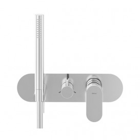 Смеситель для душа Ravak Eleganta на 3 потребителя с душевым набором хром X070216