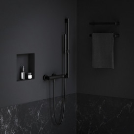 Смеситель для душа Ravak Eleganta однорычажный черный матовый X070294