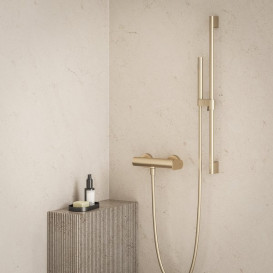 Смеситель для душа Ravak Eleganta однорычажный розовое золото матовое X070368