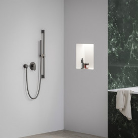 Смеситель для душа Ravak Eleganta встраиваемый однорычажный графит матовый X070336