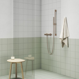 Змішувач для душу Ravak Espirit одноважільний рожеве золото матове X070354