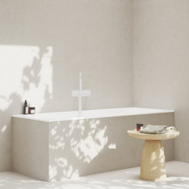 Змішувач для душу Ravak Espirit на 2 споживача з душовим набором білий матовий X070250