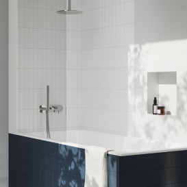 Смеситель для душа Ravak Espirit на 3 потребителя с душевым набором хром X070202