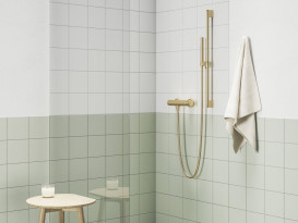 Змішувач для душу Ravak Espirit одноважільний матове золото X070604