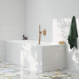 Змішувач для душу Ravak Espirit вбудований рожеве золото матове X070358