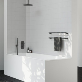 Змішувач для душу Ravak Espirit 3 споживача чорний матовий X070283