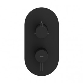 Смеситель для душа Ravak Espirit встраиваемый 3 потребителя черный матовый X070283