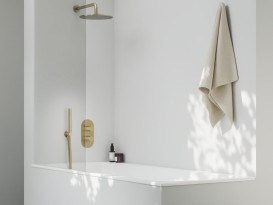 Змішувач для душу Ravak Espirit вбудований золото матове X070607