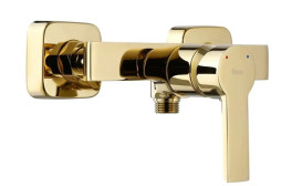 Смеситель для душа Rea Argus с душевым гарнитуром золото REA-B6408