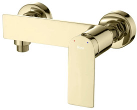 Змішувач для душу Rea Storm із душовим гарнітуром золото REA-B9984