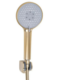 Смеситель для душа Rea Verso с душевым гарнитуром матовое золото REA-B6566
