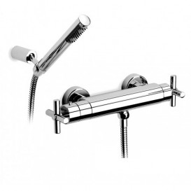 Змішувач для душа Roca Loft двухвентильний з термостатом з ручним душем A5A1343C00