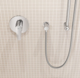 Смеситель для душа скрытого монтажа Grohe BauEdge New однорычажный хром 29078001