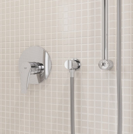 Смеситель для душа скрытого монтажа Grohe BauEdge New однорычажный хром 29078001