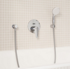 Змішувач для душу прихованого монтажу Grohe BauEdge New одноважільний хром 29079001