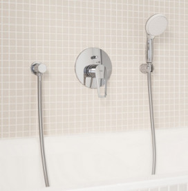 Смеситель для душа скрытого монтажа Grohe BauLoop New однорычажный хром 29081001