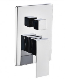 Змішувач для душу прихованого монтажу Volle Pardo одноважільний хром 1548.030201