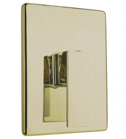 Смеситель для душа скрытого монтажа Volle Pardo однорычажный золотой 1548.100215