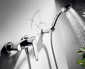 Смеситель для душа Tres Flat-tres с ручным душем хром 20416701