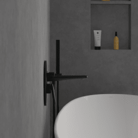 Смеситель для душа Villeroy & Boch Antao встраиваемый матовый черный TVT111001000K5