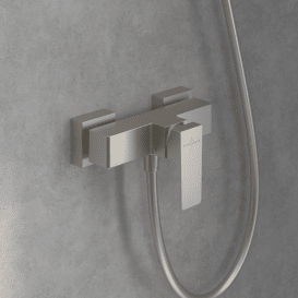 Смеситель для душа Villeroy & Boch Architectura Square однорычажный матовый никель TVS12500100064