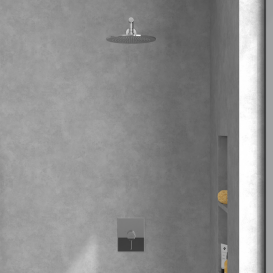 Змішувач для душу Villeroy & Boch Conum вбудований хром TVS12700400061