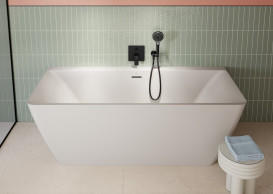 Смеситель для душа Villeroy & Boch Subway 3.0 встраиваемый матовый черный TVS112003000K5