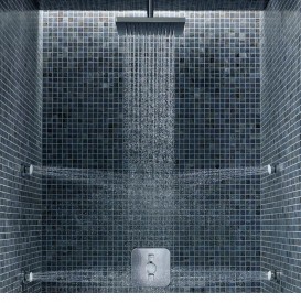 Змішувач для душа вбудовується Kludi Push з термостатом хром 388110538