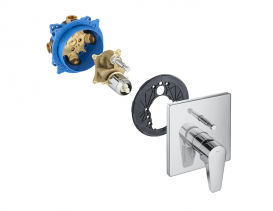 Смеситель для душа встраиваемый Roca Esmai однорычажный внешняя часть хром A5A0B31C00