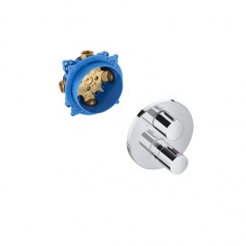 Смеситель для душа встраиваемый Roca T-1000 с термостатом хром A5A2C09C00