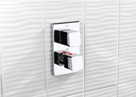 Змішувач для душа вбудовується Roca Thesis двухвентильний з термостатом зовнішня частина A5A2950C00