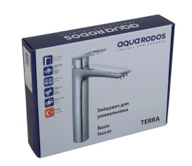 Змішувач для кухні Аквародос Terra 90445 одноважільний хром АР000040451