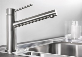 Змішувач для кухні Blanco Alta Compact змішувач хром 515120