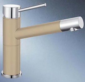 Змішувач для кухні Blanco Alta Compact змішувач хром / шампань 515319