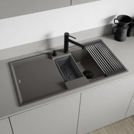 Смеситель для кухни Blanco ALTA II чёрный матовый 527538
