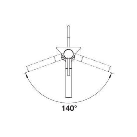 Смеситель для кухни Blanco ALTA-S II темная скала 527547
