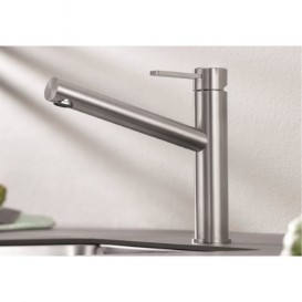 Смеситель для кухни Blanco Ambis однорычажный нержавеющая сталь 523118