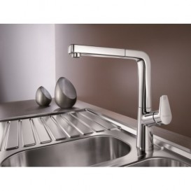 Смеситель для кухни Blanco Avona-S однорычажный хром 521277