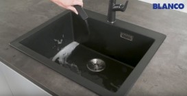 Змішувач для кухні Blanco Avona-S одноважільний антрацит 521278