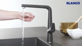 Змішувач для кухні Blanco Avona-S одноважільний антрацит 521278