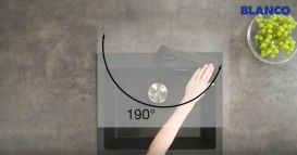 Змішувач для кухні Blanco Avona-S одноважільний антрацит 521278