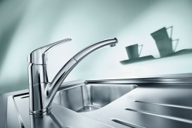 Смеситель для кухни Blanco Bravon-S однорычажный  хром 520282