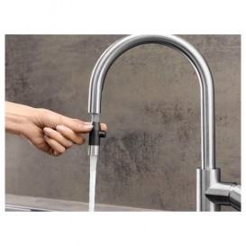 Смеситель для кухни Blanco Candor-S однорычажный нержавеющая сталь 523121